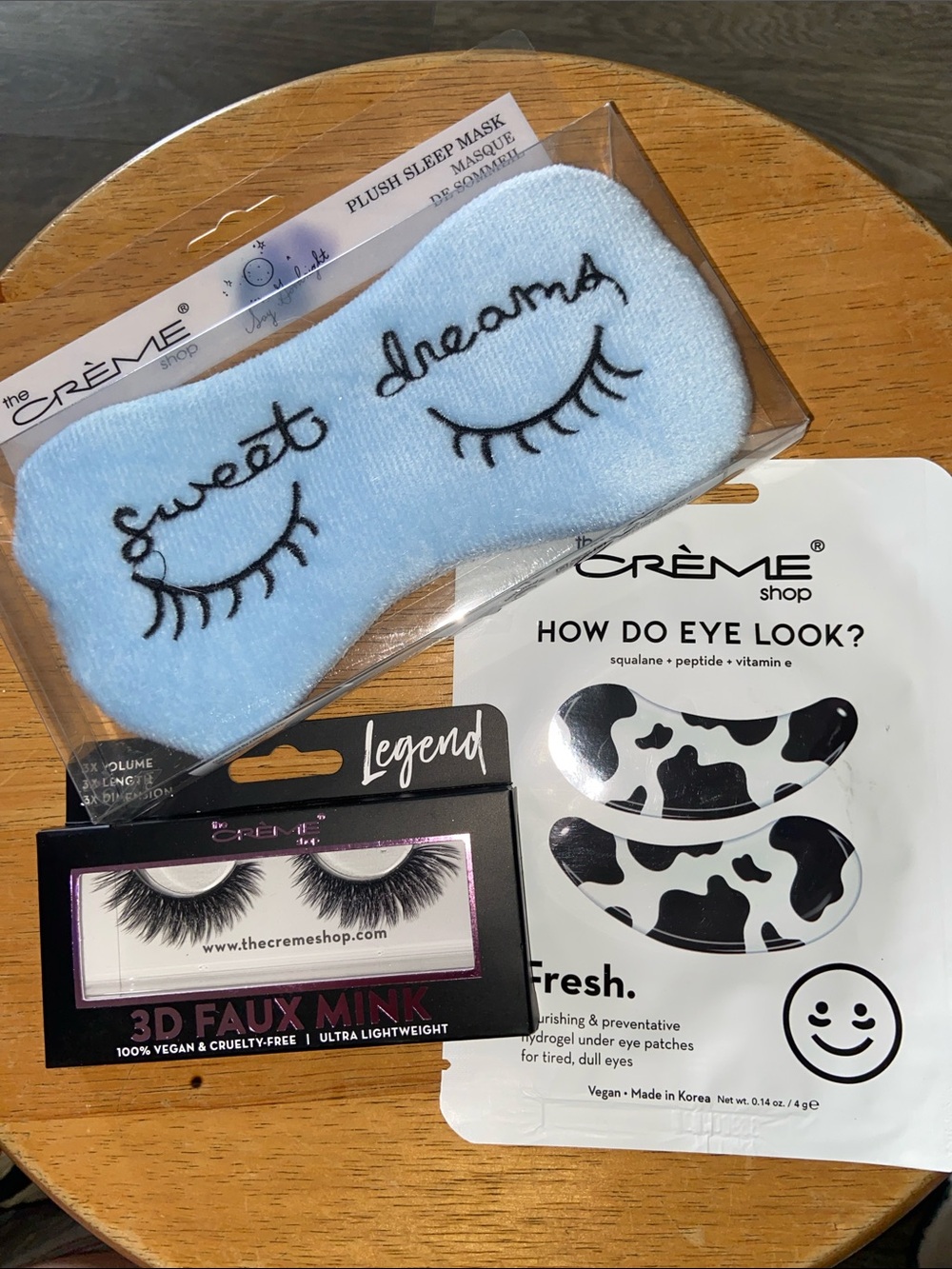 The Creme Shop Eye Trio NWT
